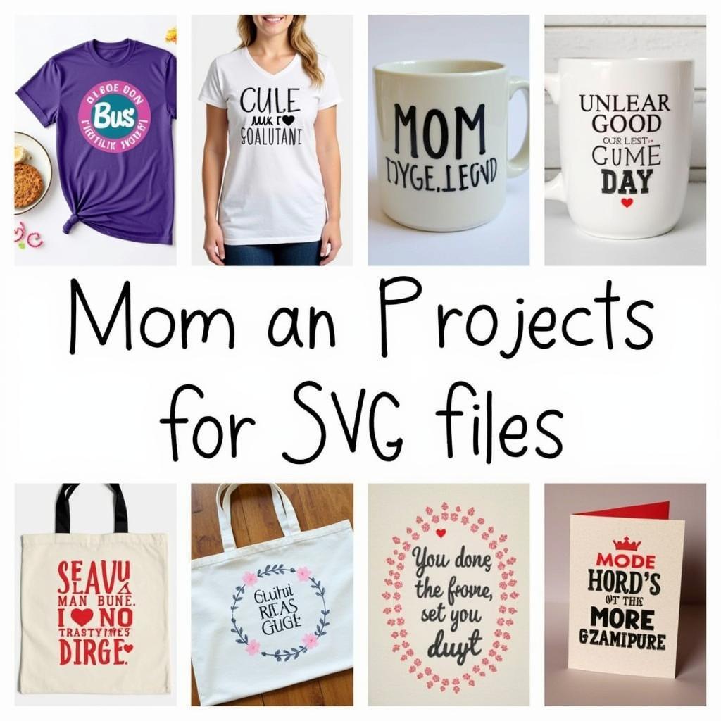 Creative Mom SVG Projects