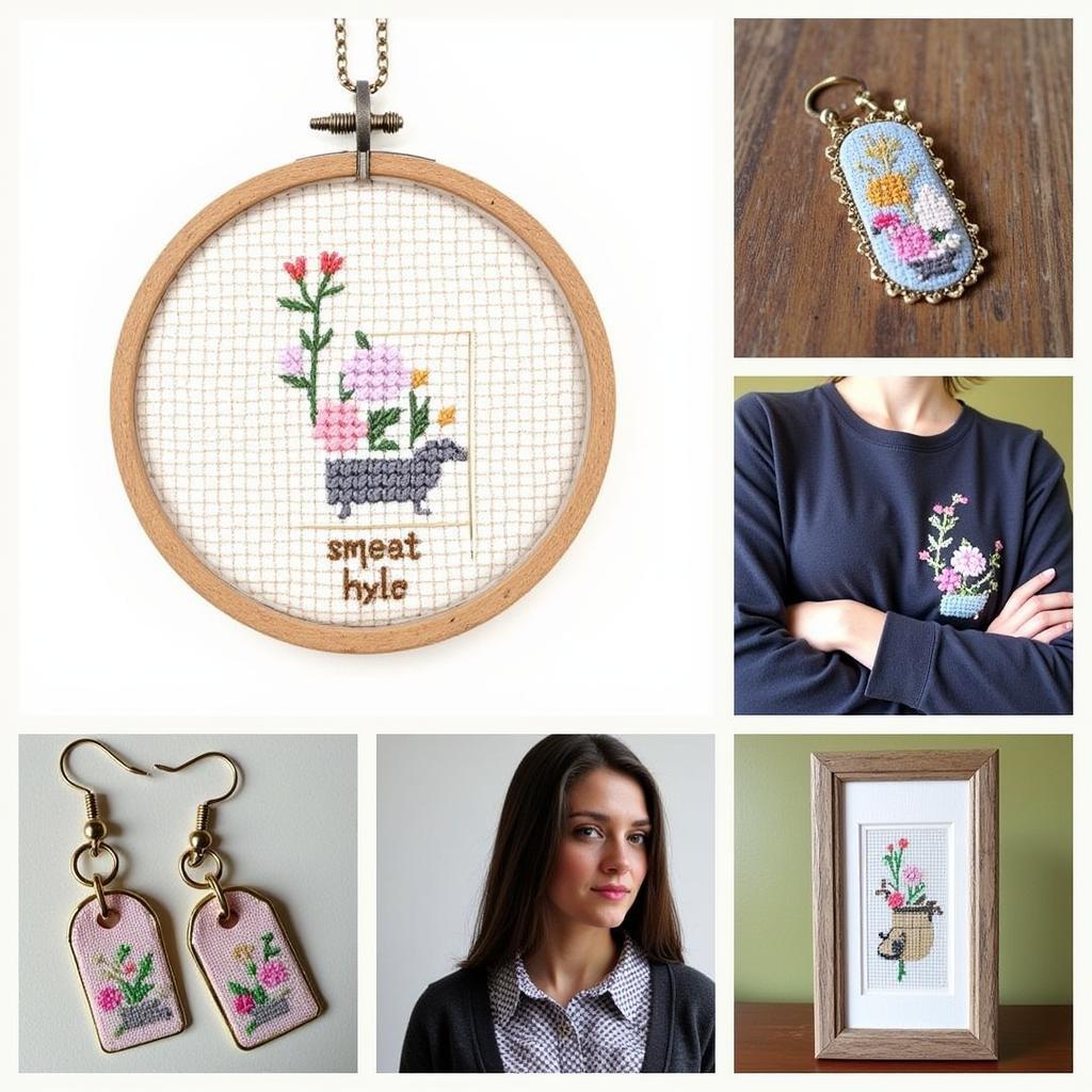 Creative Applications for Tiny Cross Stitch Projects