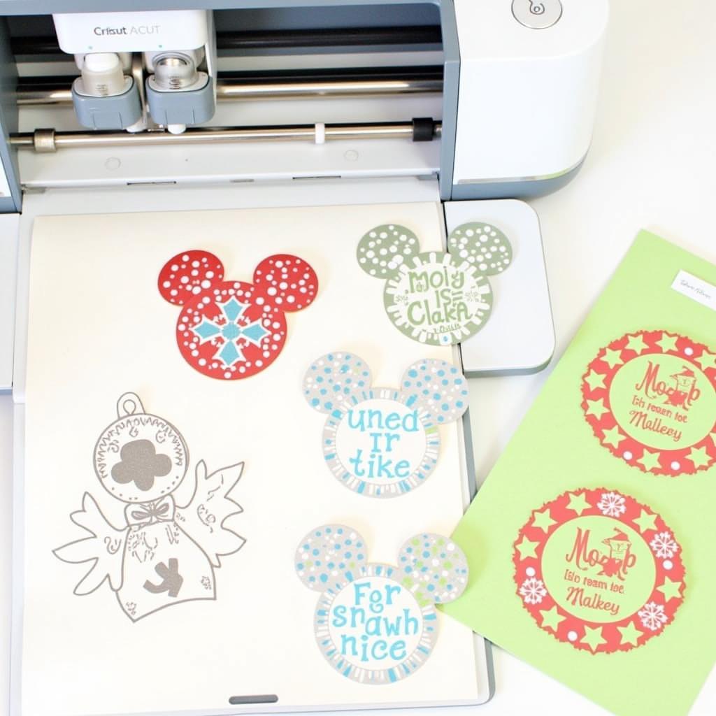 Cricut Disney Christmas SVG Ornaments: Crafting Personalized Holiday Decorations