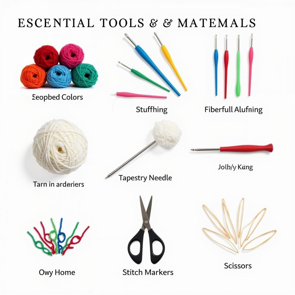 Essential Tools and Materials for Crochet Amigurumi