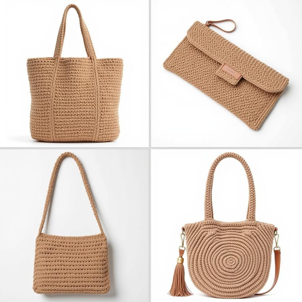 Variety of Crochet Bag Styles: From Totes to Clutches