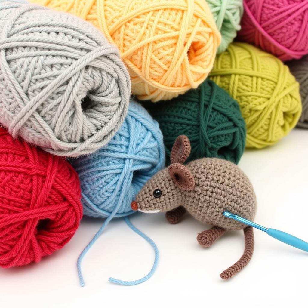 Yarn Selection for Crochet Cat Toys