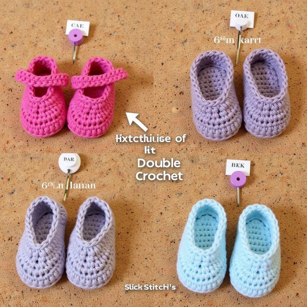 Crochet Doll Shoe Techniques