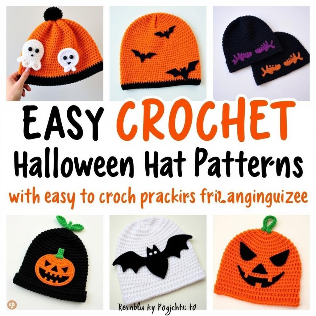 Beginner-Friendly Crochet Halloween Hat Patterns