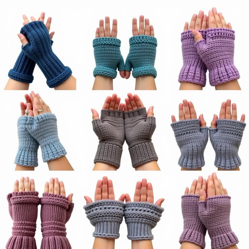 Various Crochet Hand Patterns