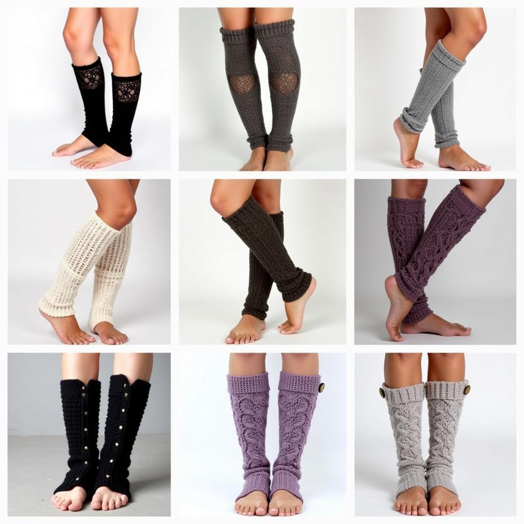 Crochet Leg Warmer Patterns: Different Styles