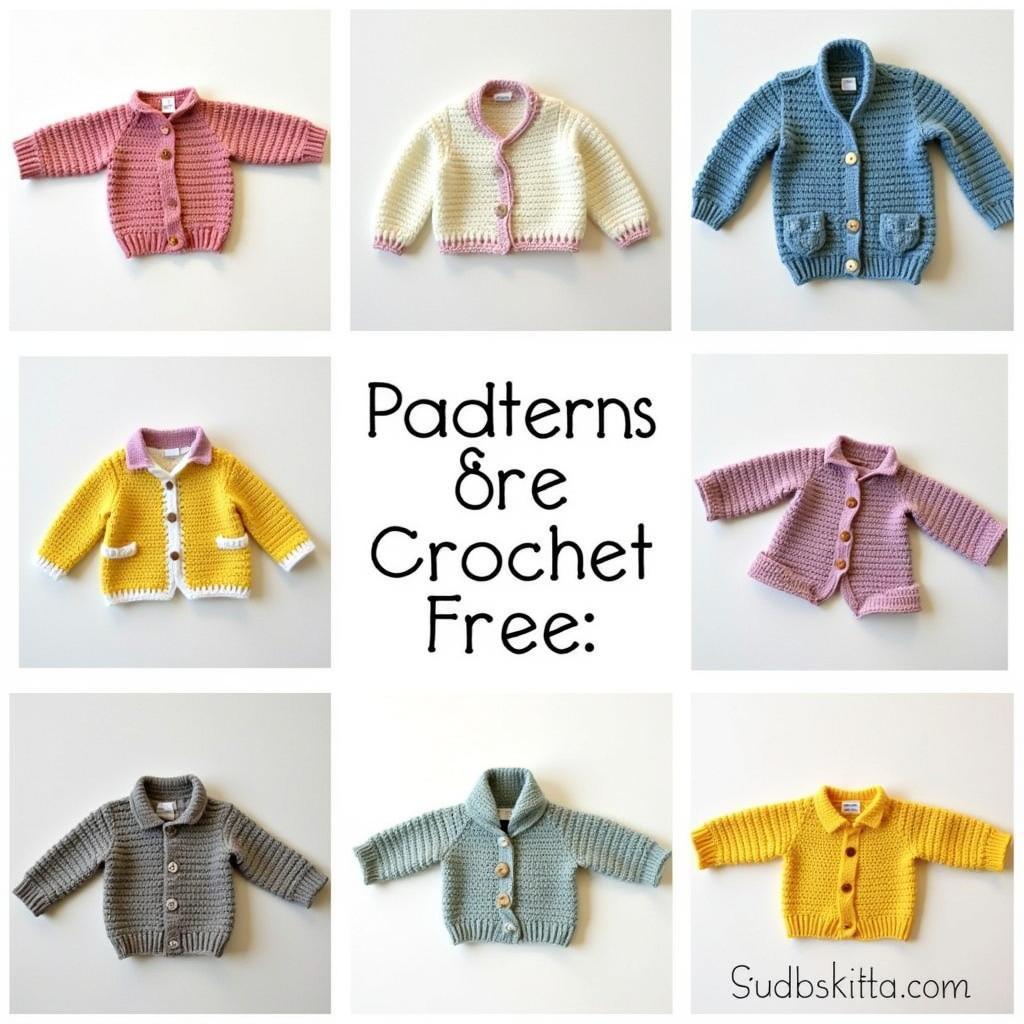 Crochet Patterns Toddler Sweater Free