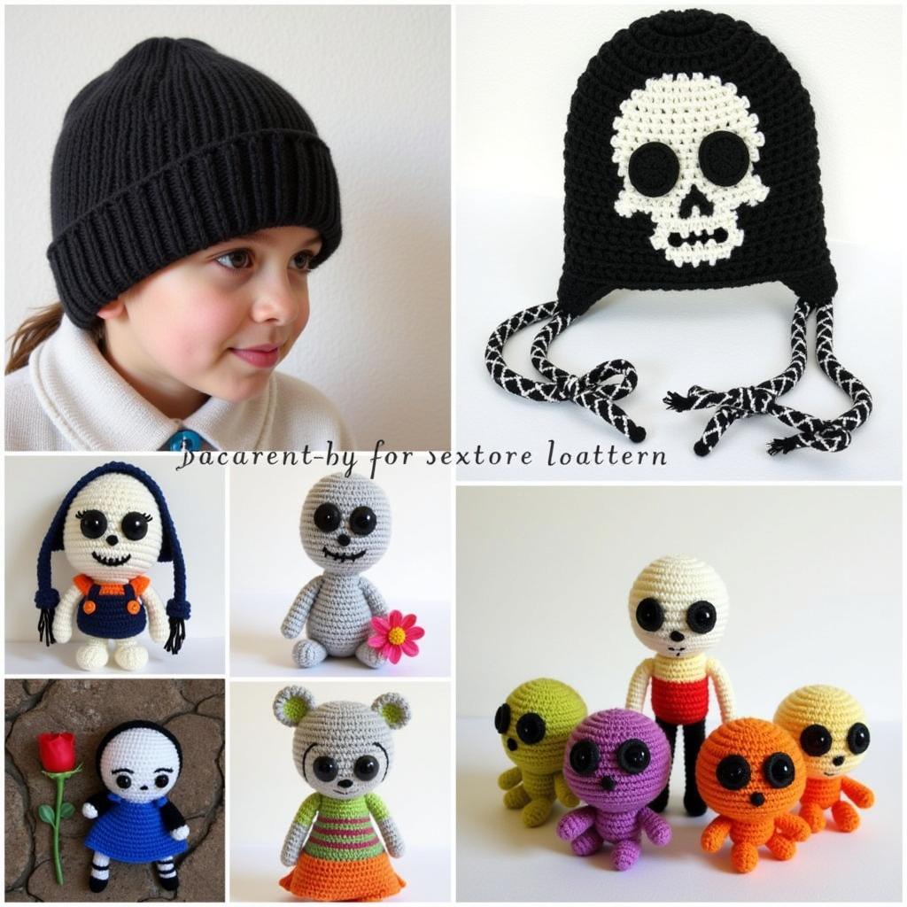 Different Applications of Crochet Skull Patterns