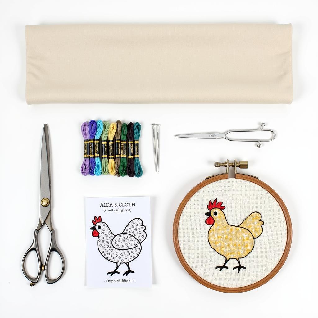 Cross Stitch Materials and Tools