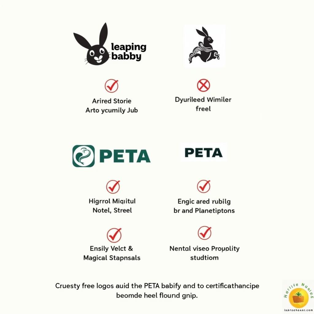 Cruelty Free Logo Examples