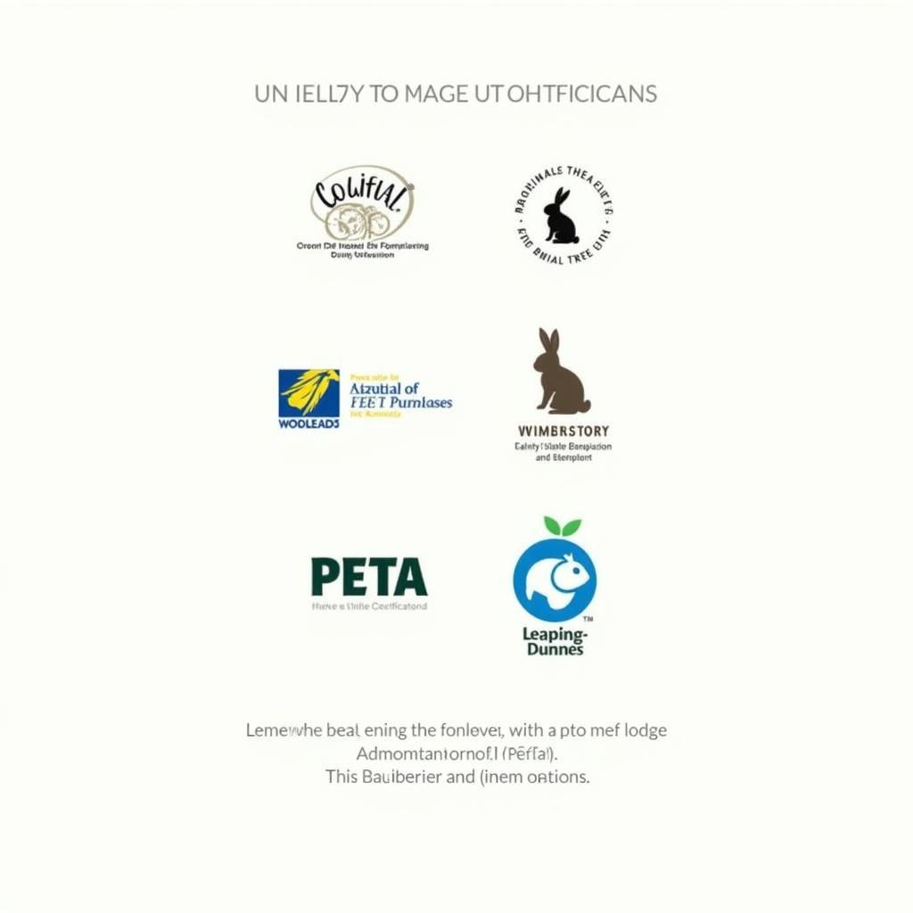 Cruelty-Free Logos and Certifications