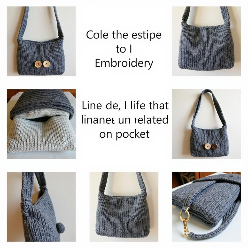 Personalized Knitted Bag Ideas