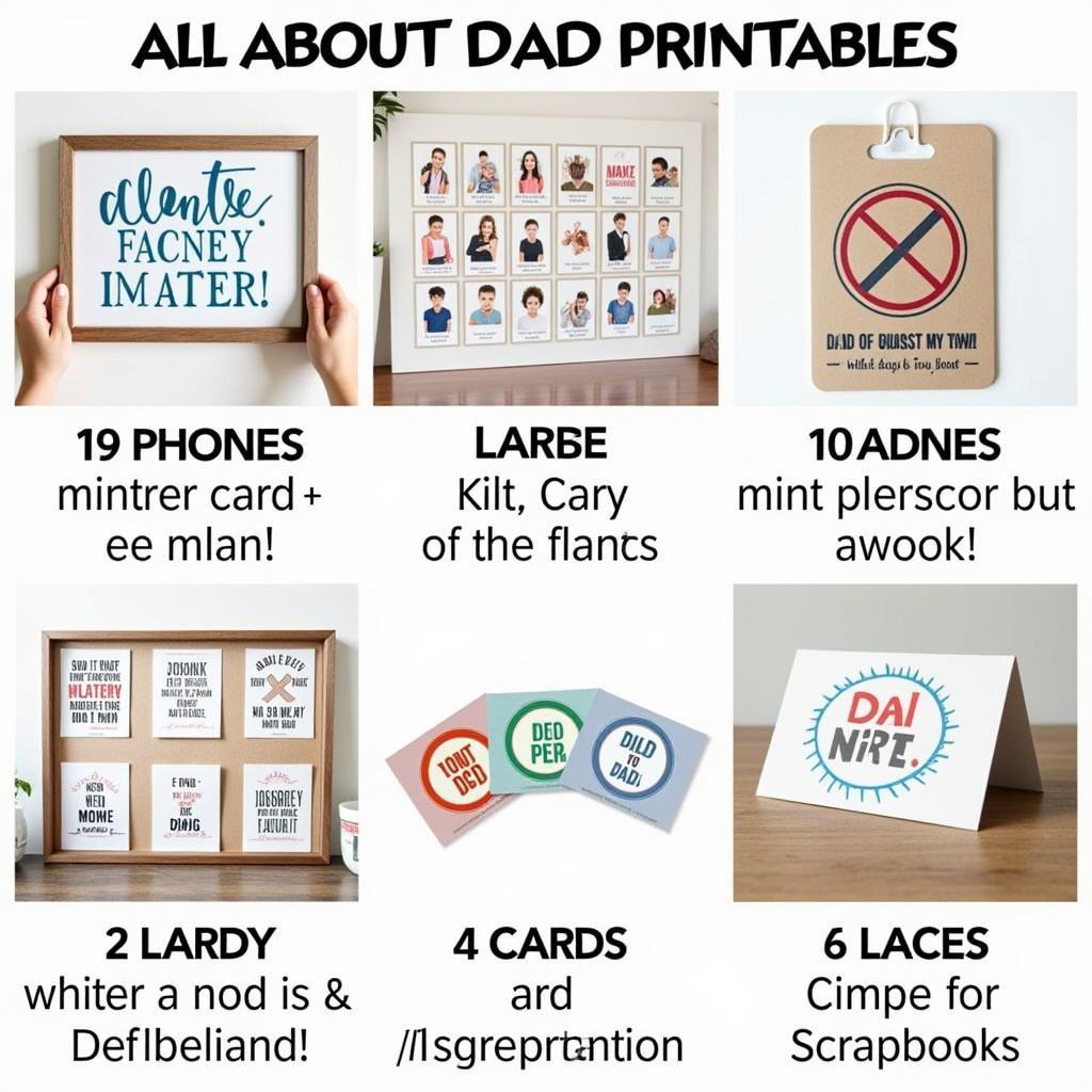 Dad Printable Craft Ideas