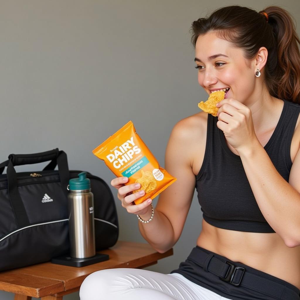 Dairy-Free Protein Chips and Post-Workout Recovery