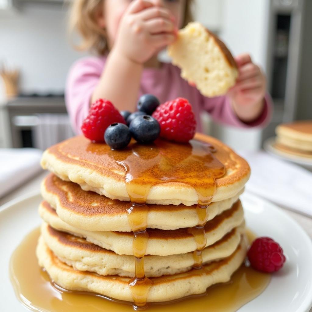 Dairy-Free Toddler Pancakes