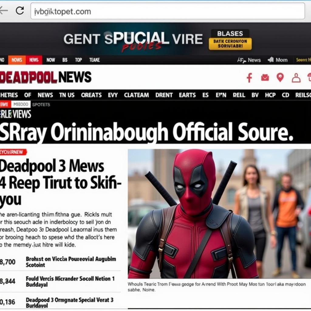 Deadpool 3 Official News