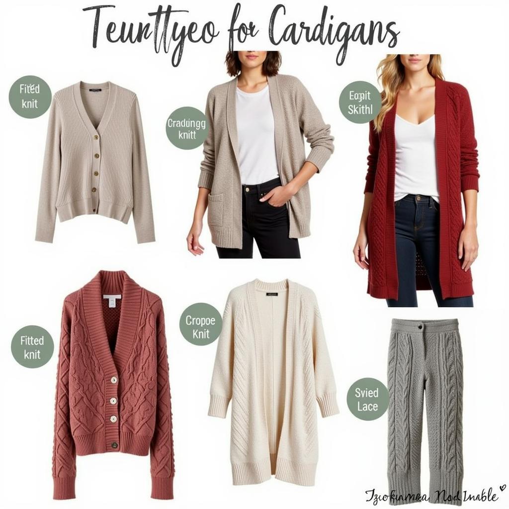 Different Cardigan Styles for Women