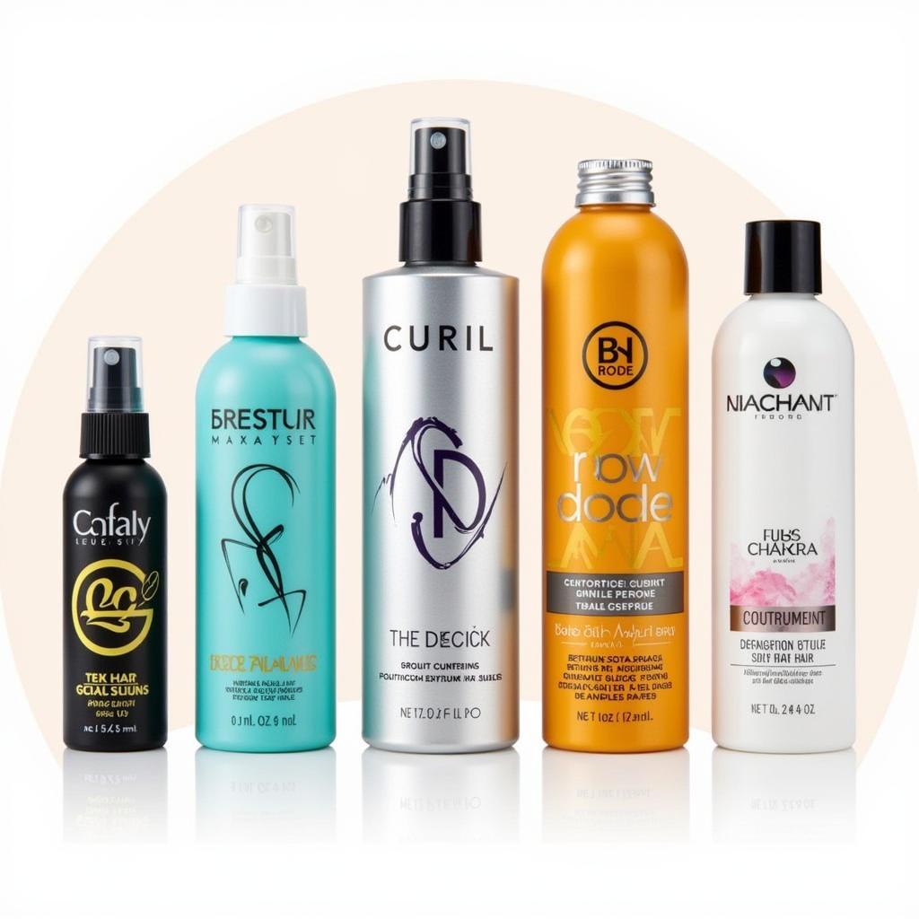 Variety of Cruelty-Free Hairspray Bottles