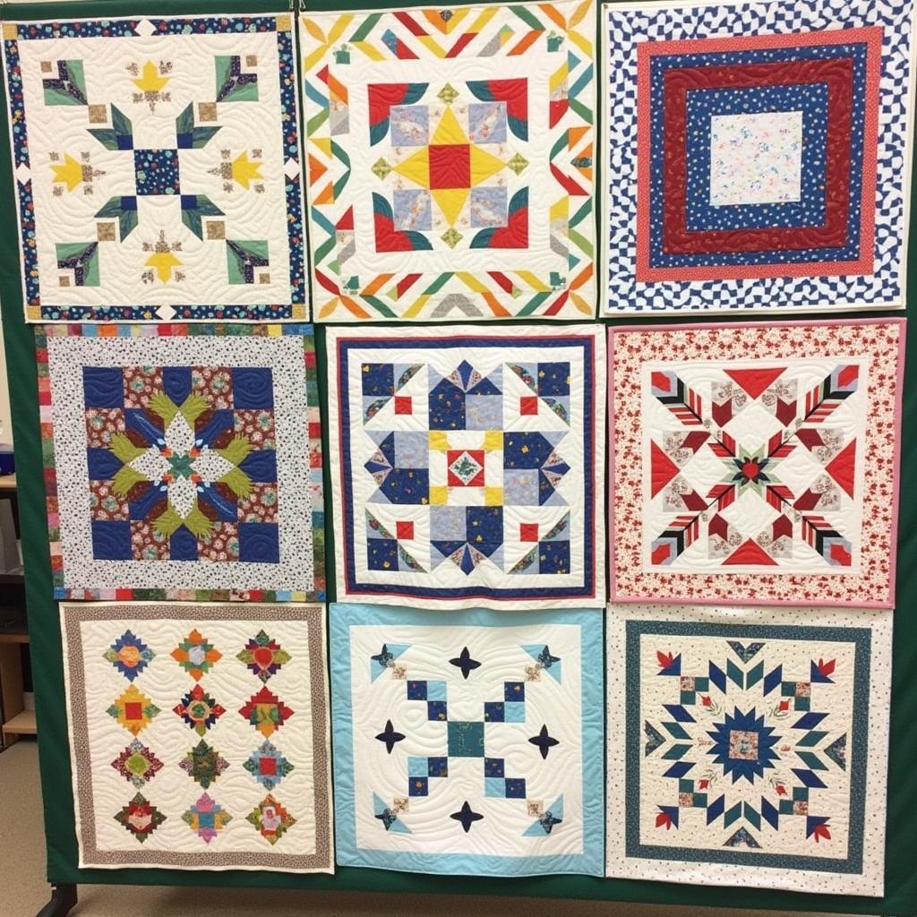 Variety of Quilt Styles Using 5 Yards