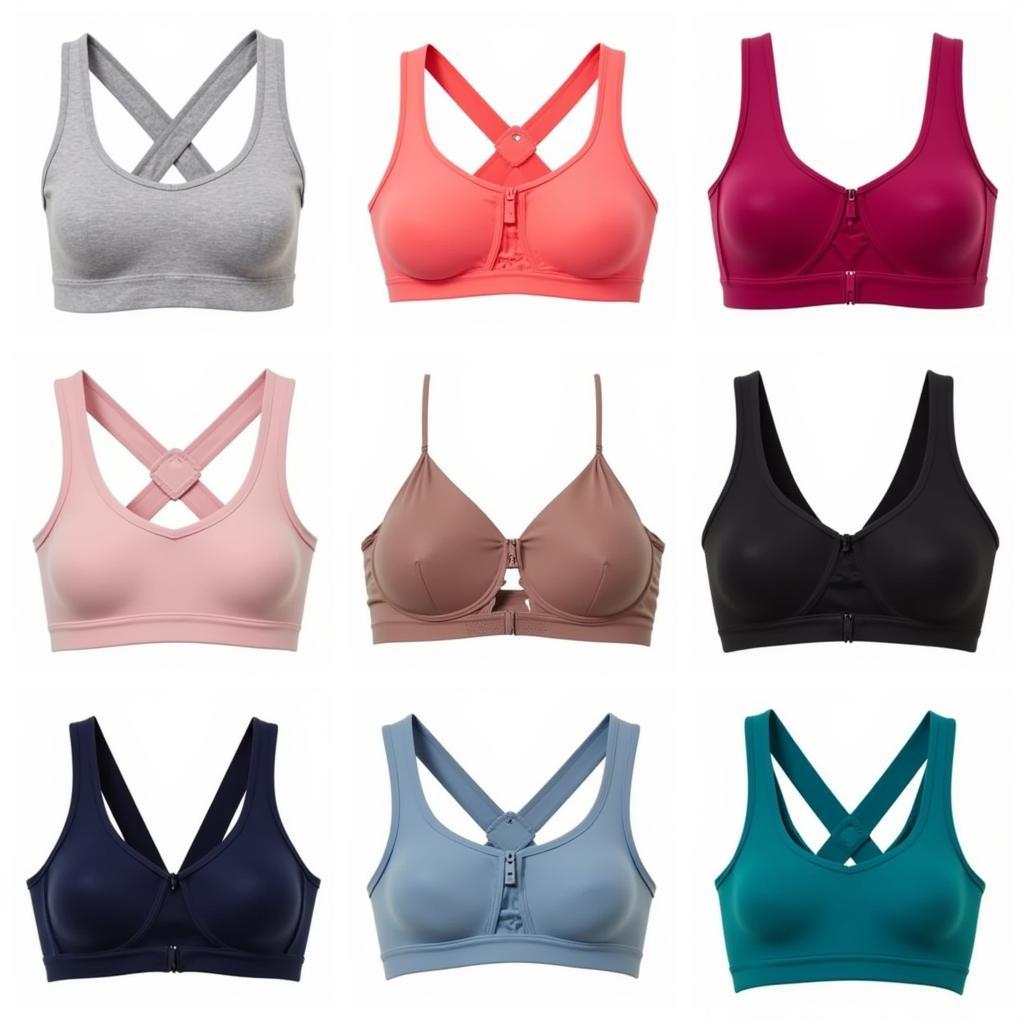 Different Styles of Wire-Free Sports Bras