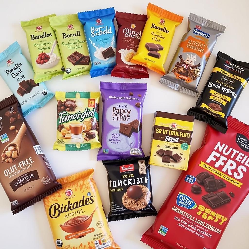 Variety of Nut Free Chocolate