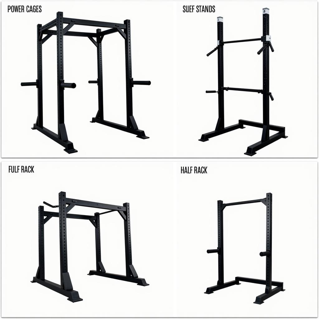 Different Types of Free Weights Racks Available