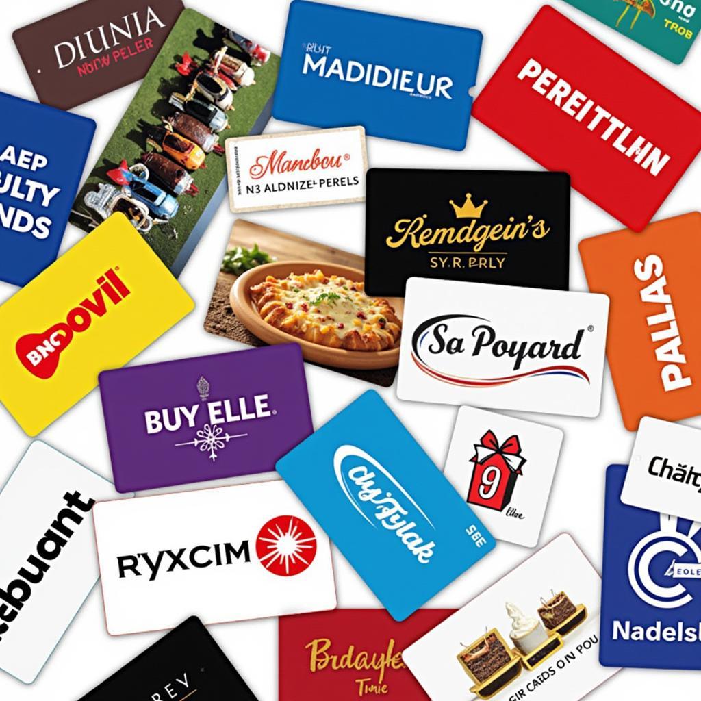 Different Types of Gift Cards