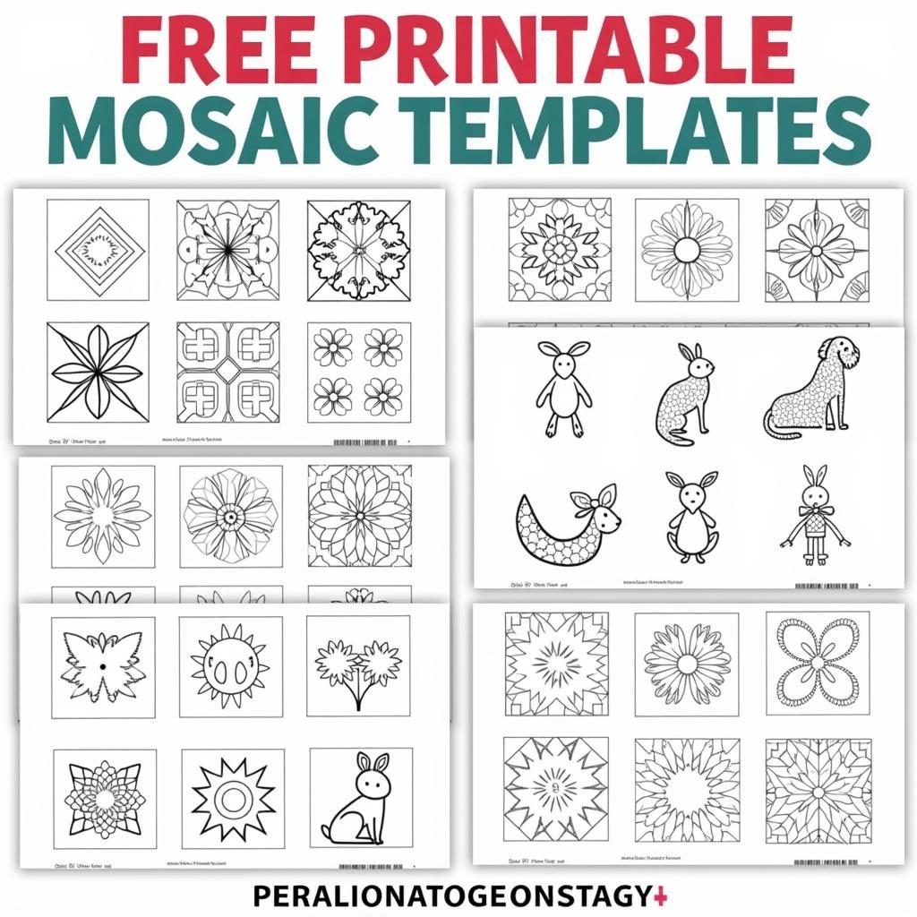 Different Types of Mosaic Templates