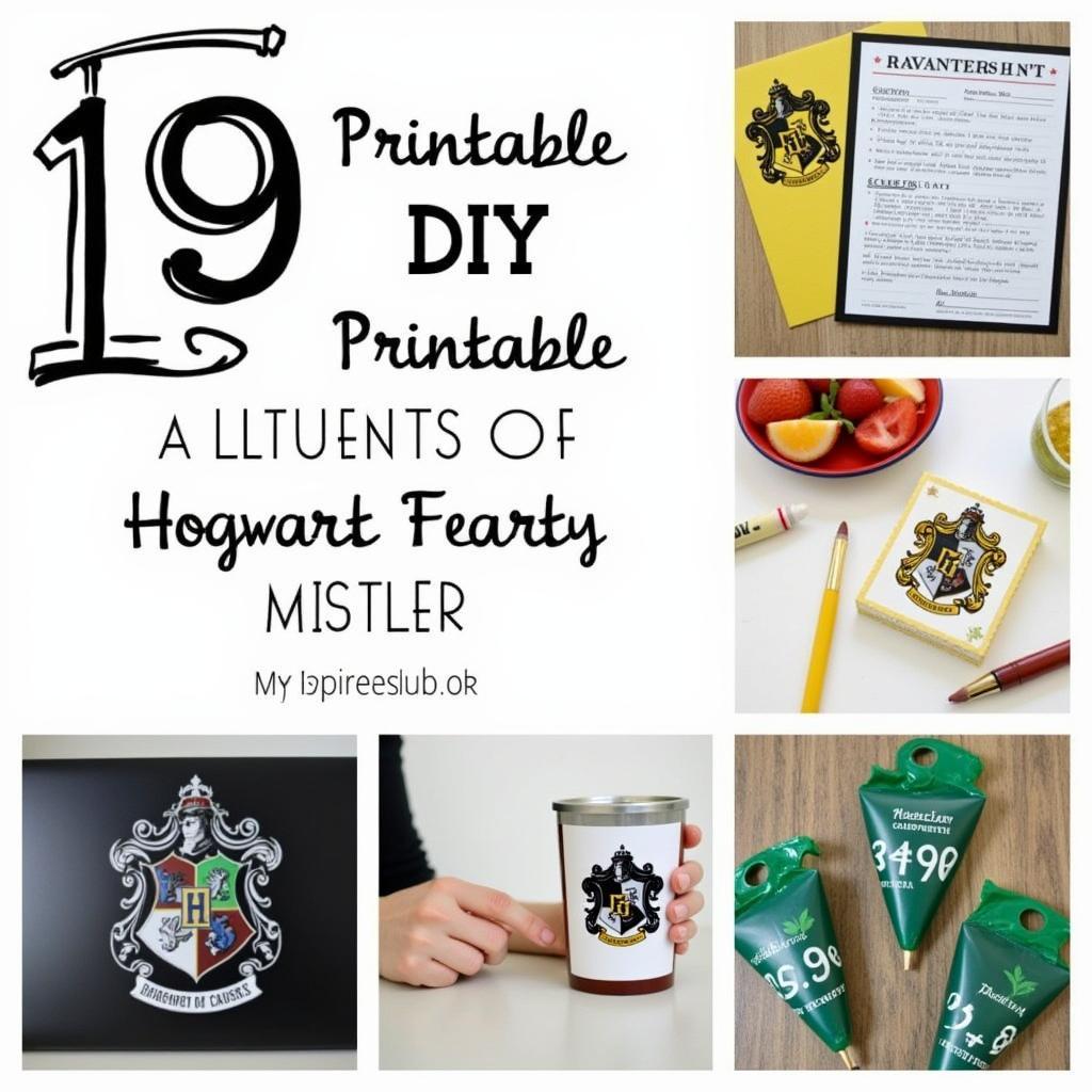 DIY Hogwarts House Crest Projects