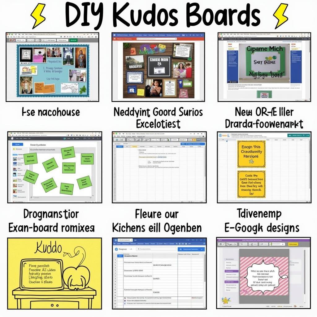 DIY Kudoboard Alternatives Examples