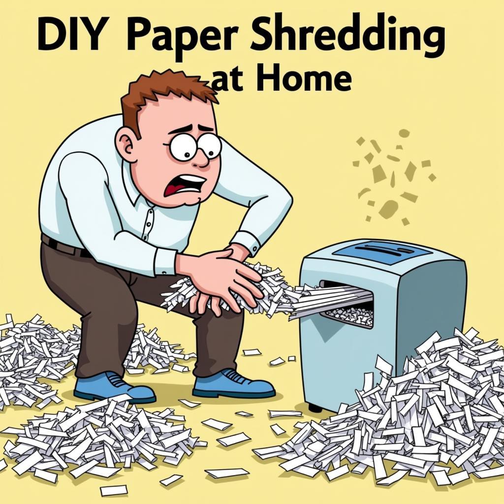 Challenges of DIY Paper Shredding at Home