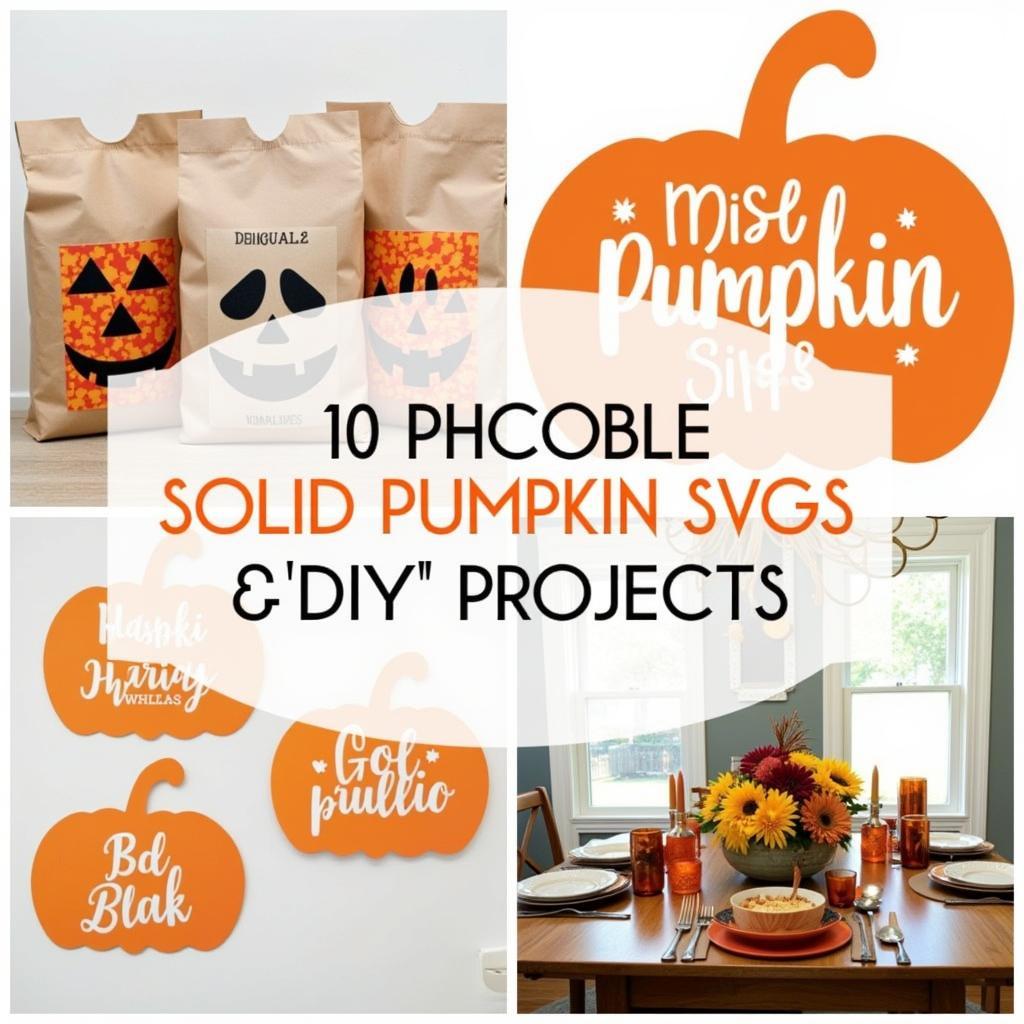 DIY Pumpkin Decorations with Free SVGs