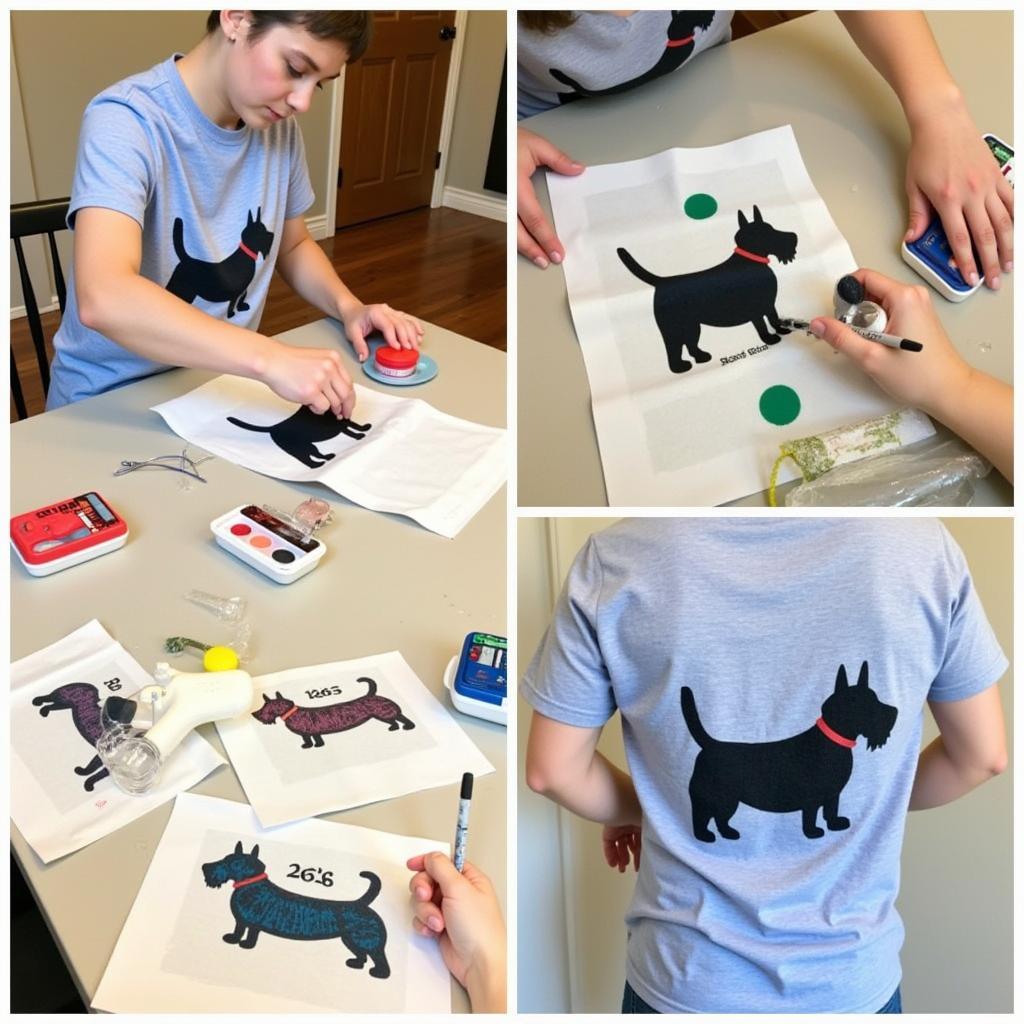 Creating a Custom Scottie T-Shirt Design