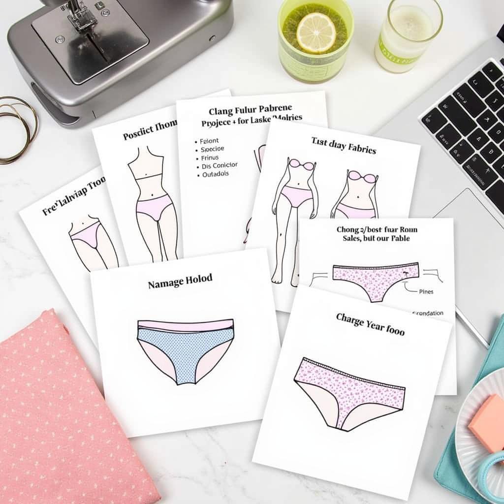 DIY Thong Patterns