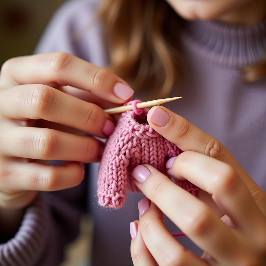 Free Downloadable Doll Clothes Knitting Patterns