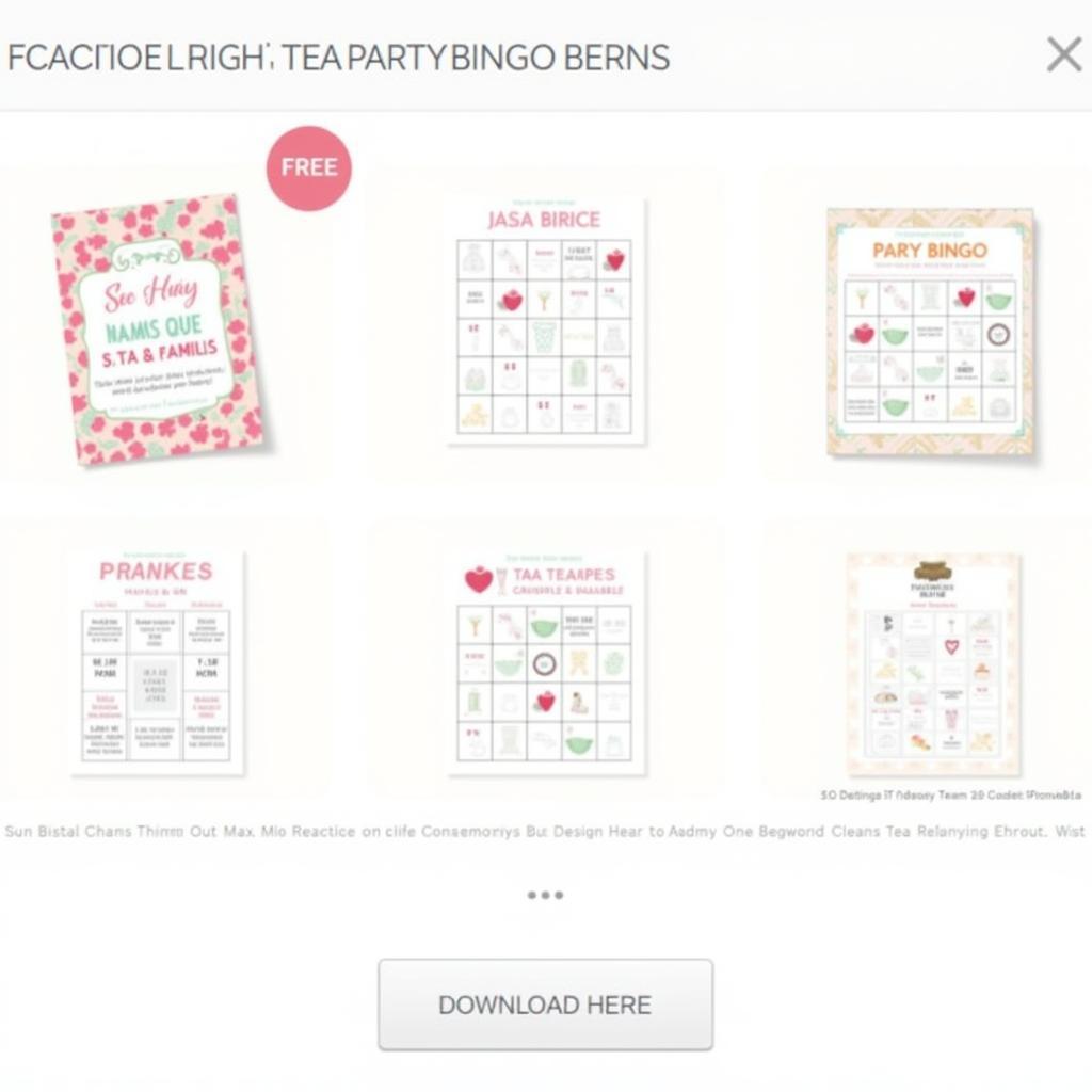 Downloading Free Bingo Printables