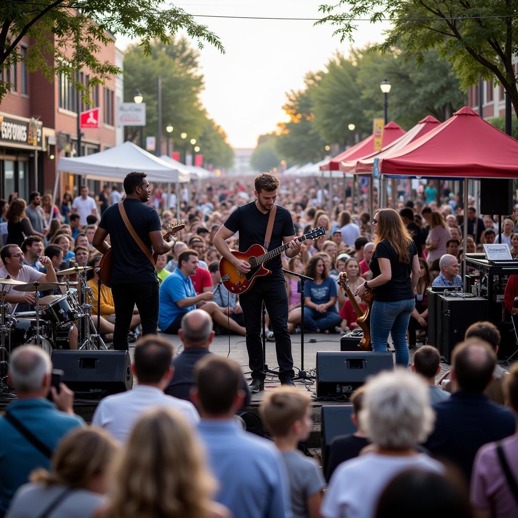 Experiencing the Vibrant Atmosphere of Downtown Alive! in Lafayette