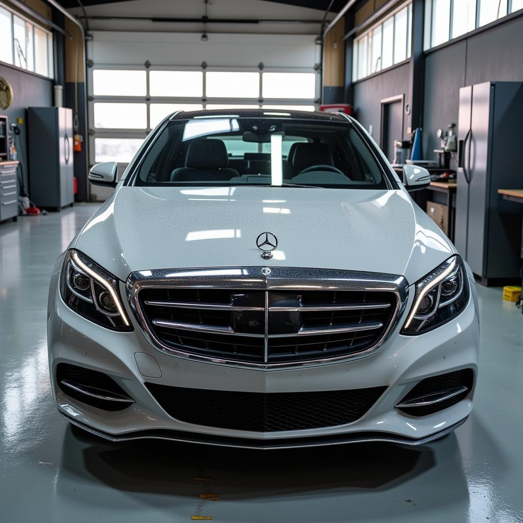 Dust-Free Car in Garage