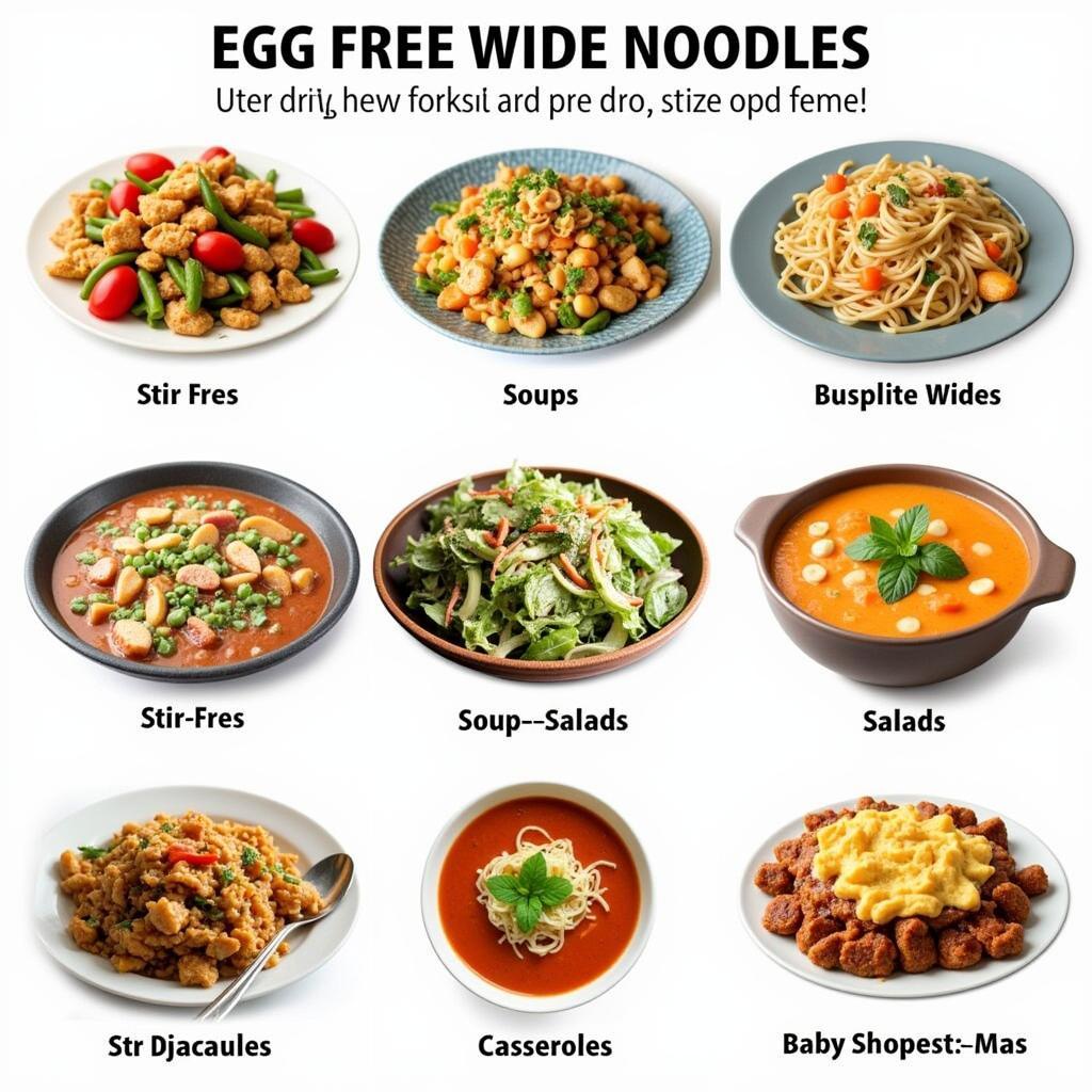 Delicious Egg Free Wide Noodle Dishes