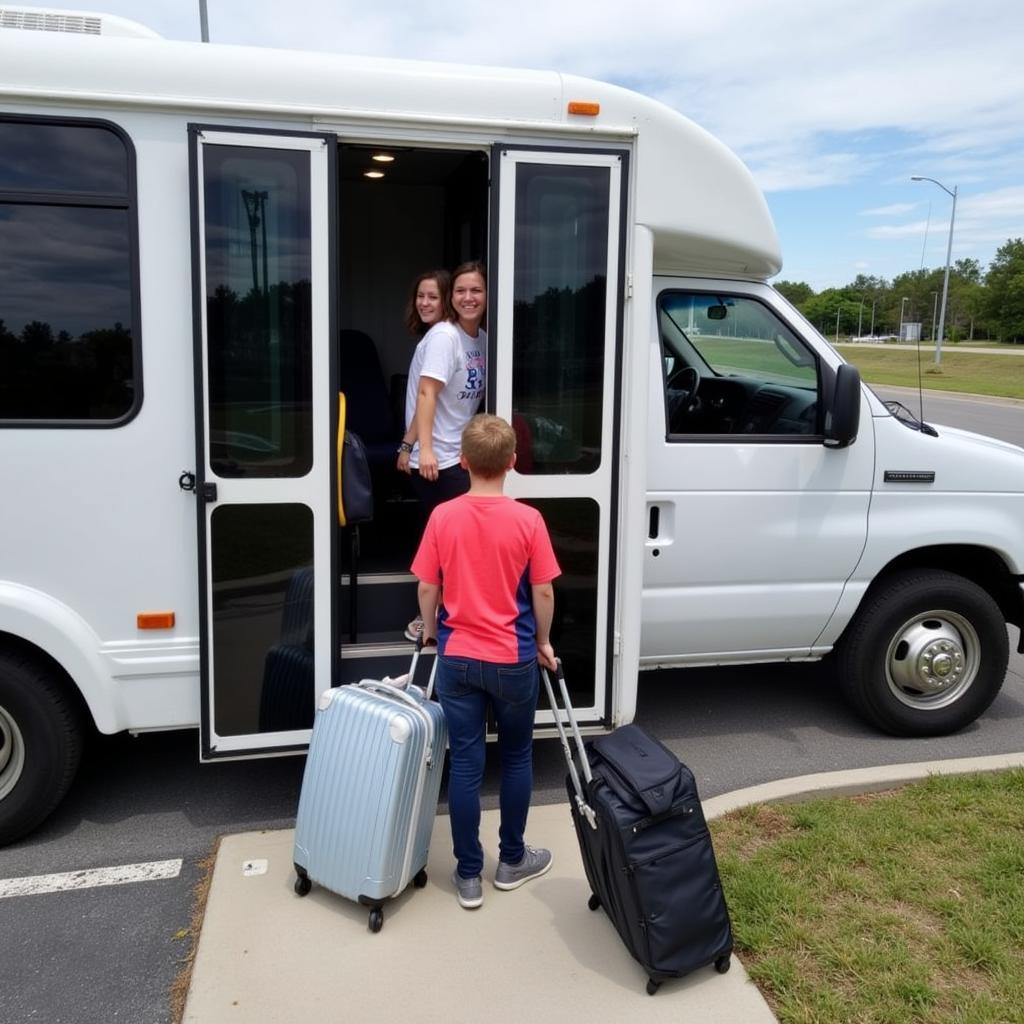 Embarkation Day at Port Canaveral using hotel shuttle