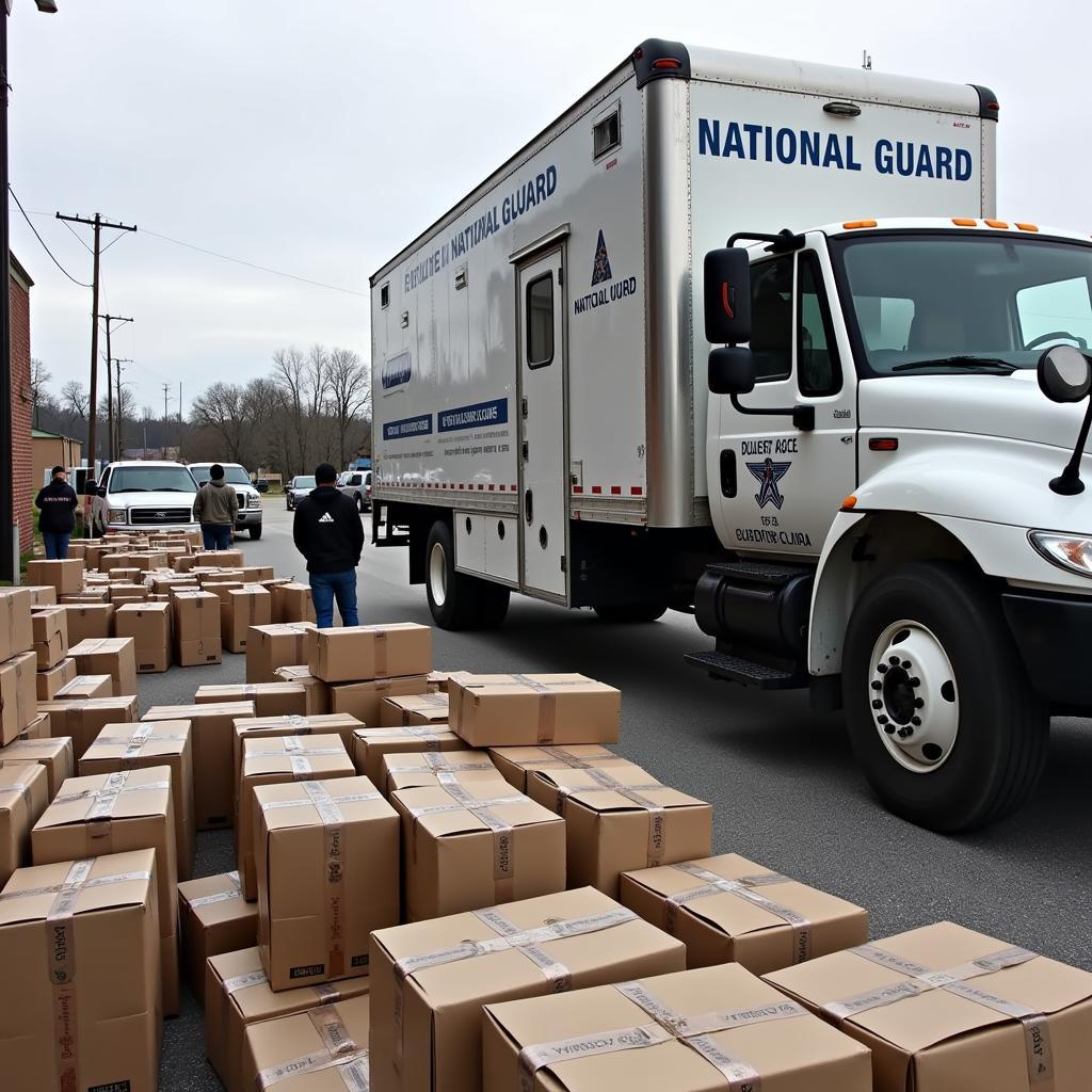 Emergency Food Distribution Lancaster