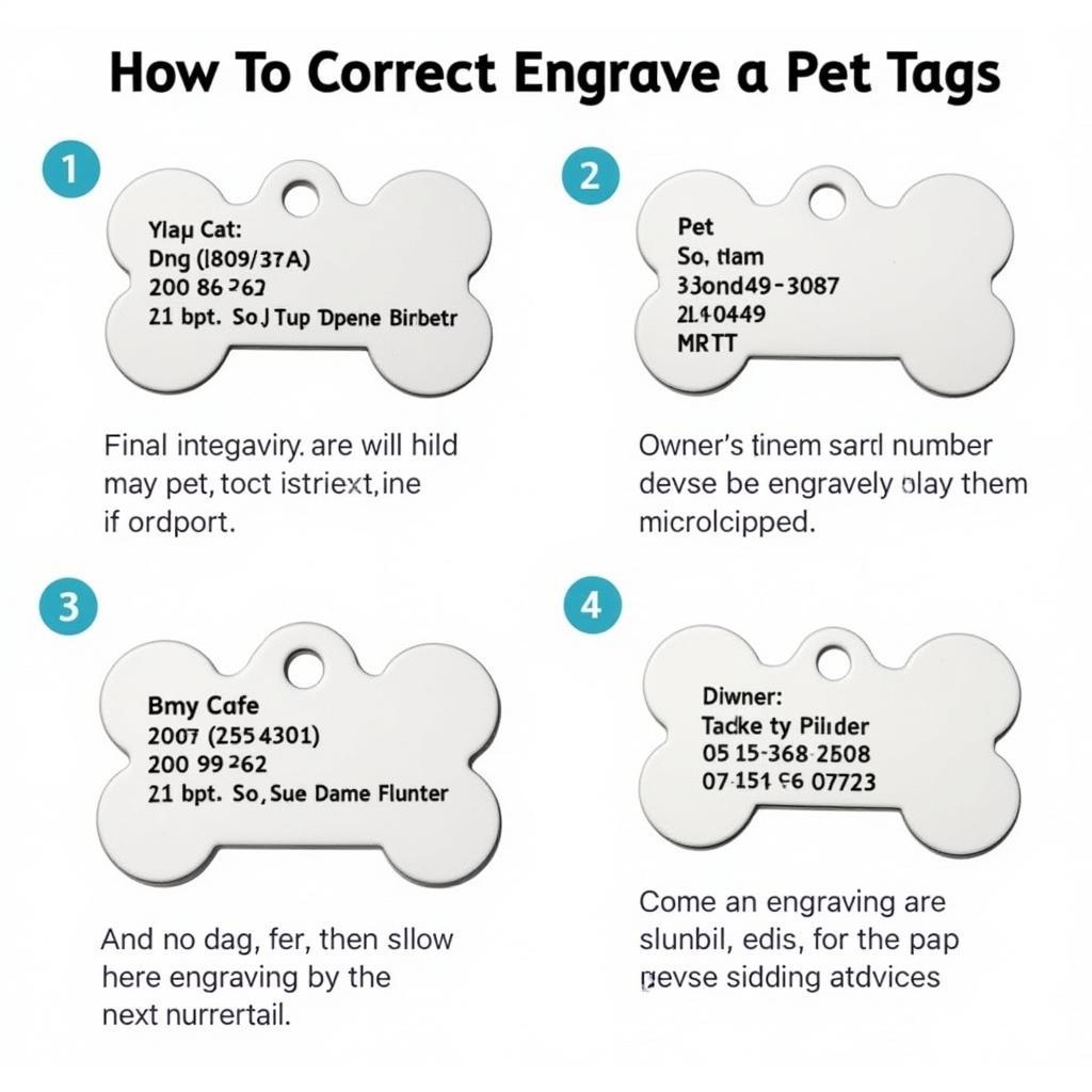 Properly Engraving a Pet Tag