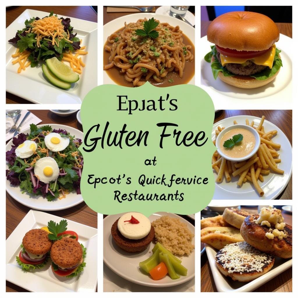 Quick-Service Gluten-Free Food at Epcot