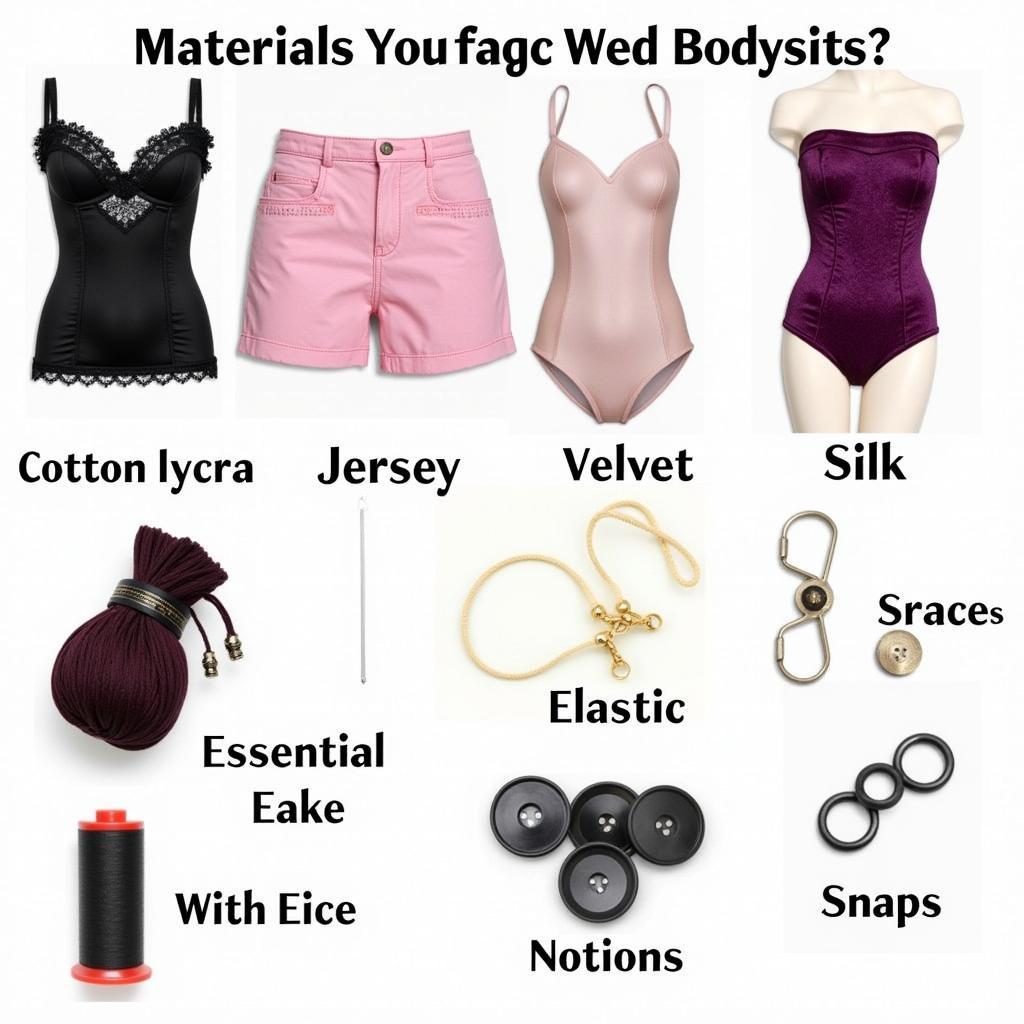 Essential Fabrics and Notions for Bodysuits