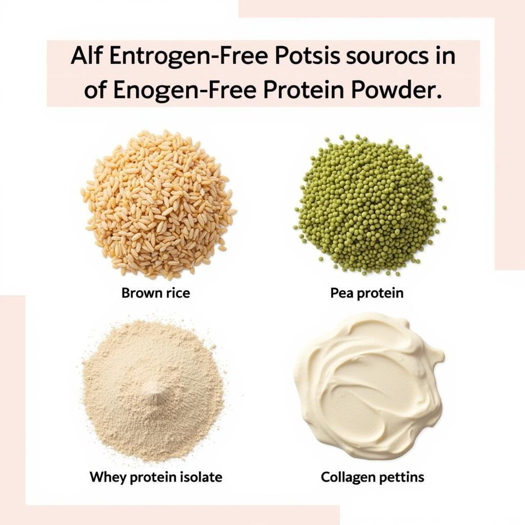 Sources of Estrogen-Free Protein Powder