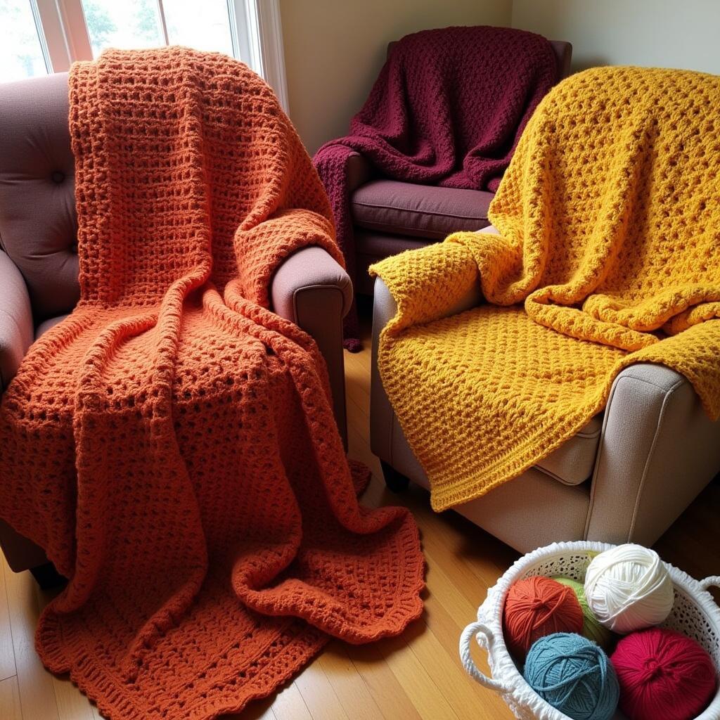 Cozy Fall Crochet Blankets: Free Patterns and Inspiration