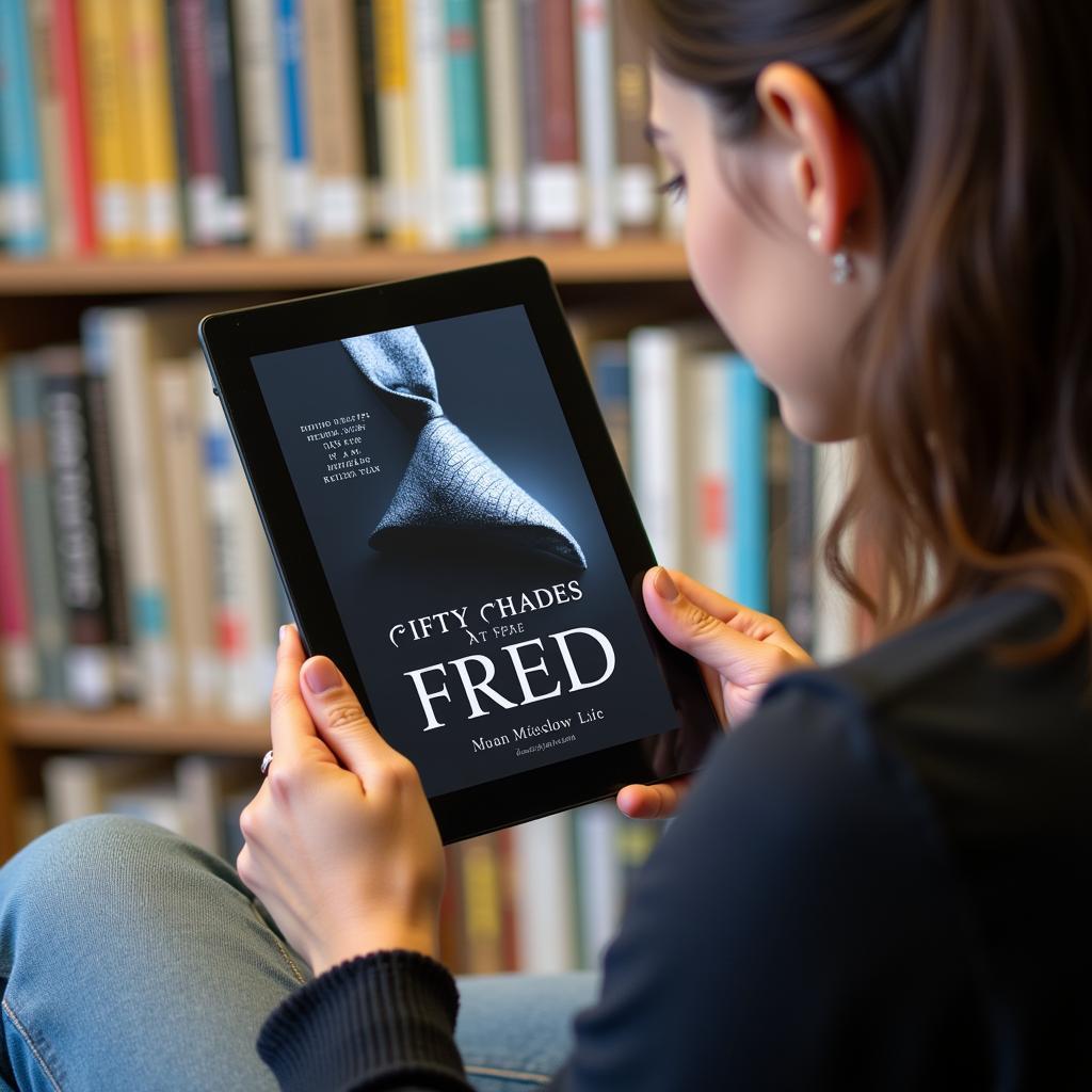 Accessing Fifty Shades Freed at the Library