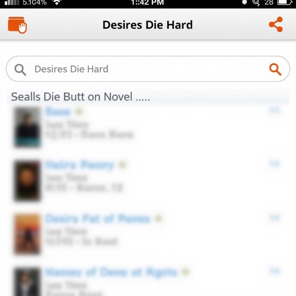 Searching for "Desires Die Hard" on Wattpad