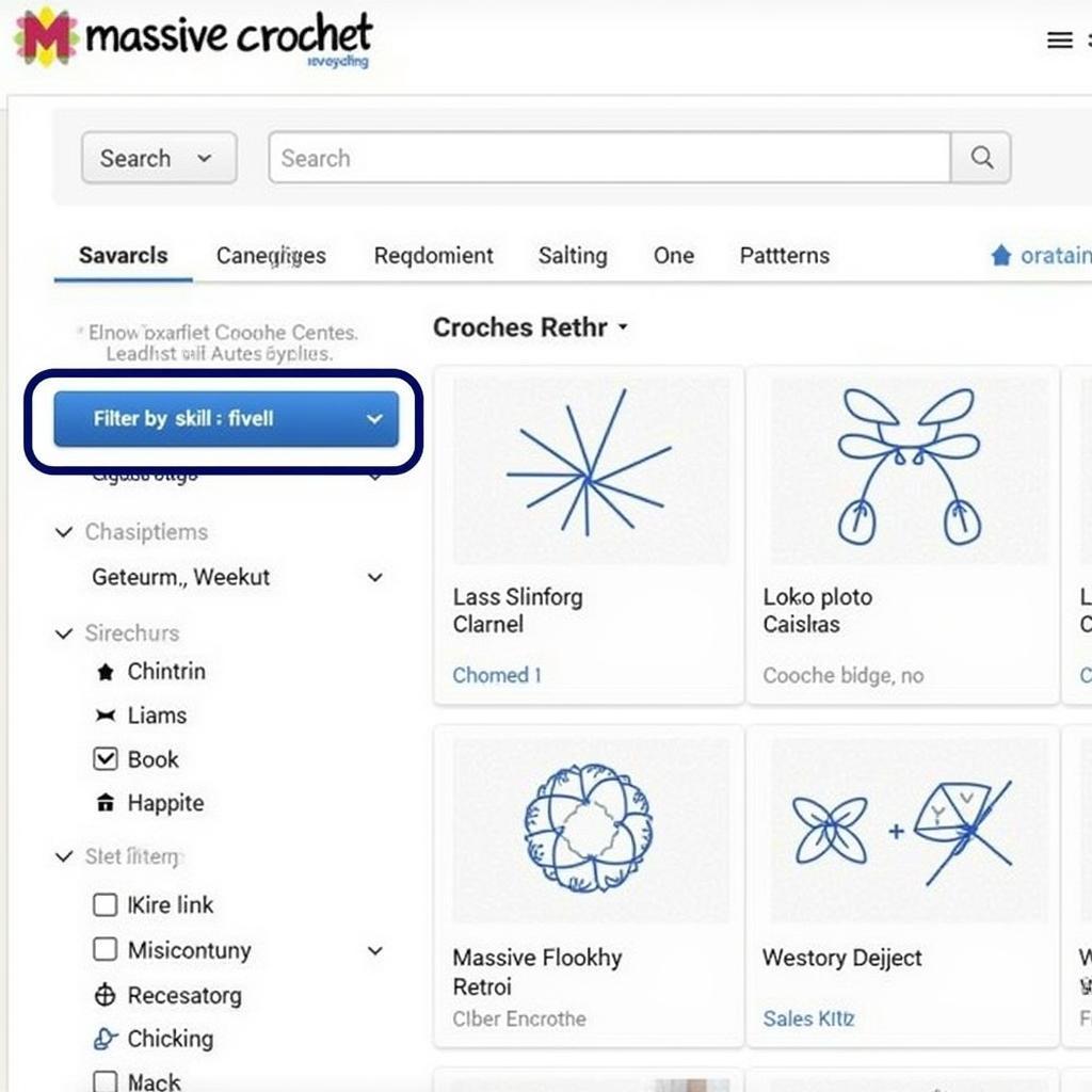 Finding Free Crochet Patterns on Massive Crochet.com