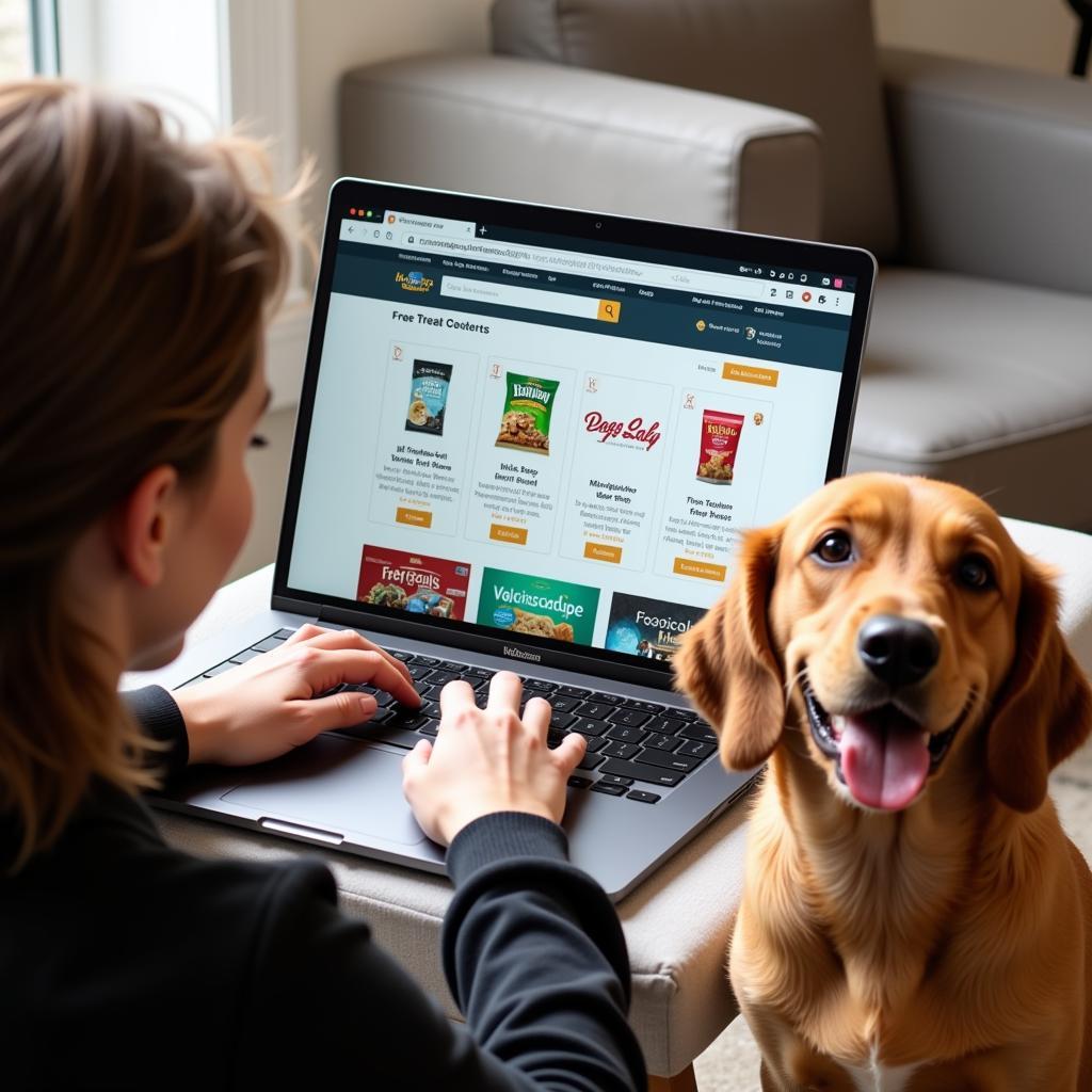 Finding Free Dog Treats Samples Online